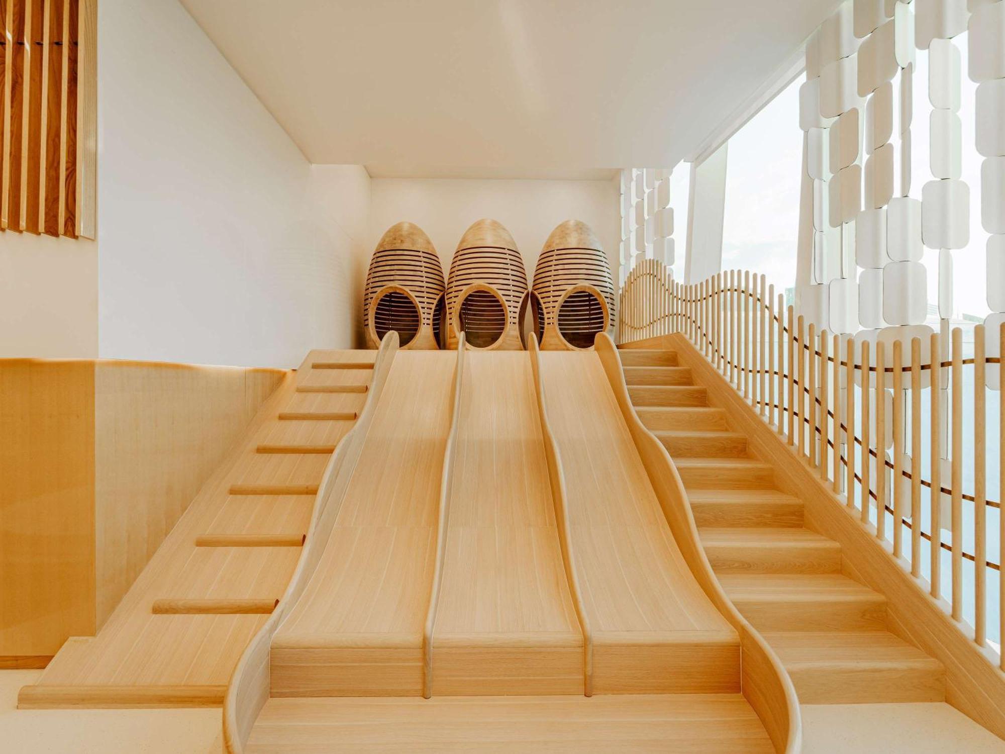 Fairmont Doha Otel Lusail Dış mekan fotoğraf The slide