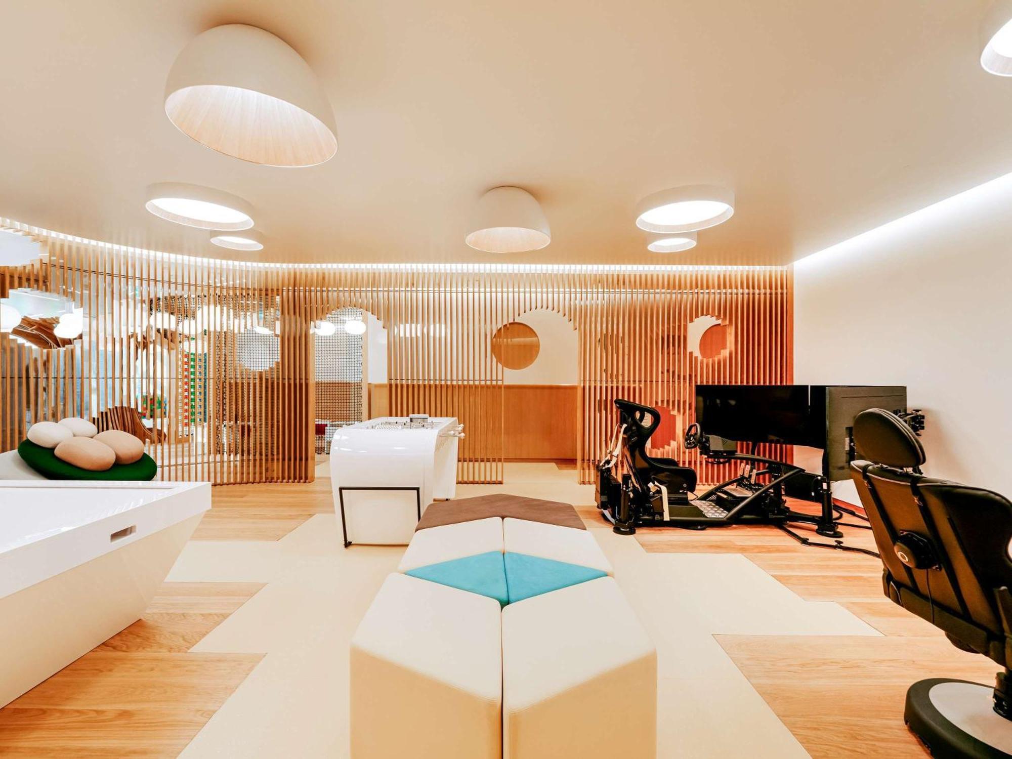 Fairmont Doha Otel Lusail Dış mekan fotoğraf The interior of the new building