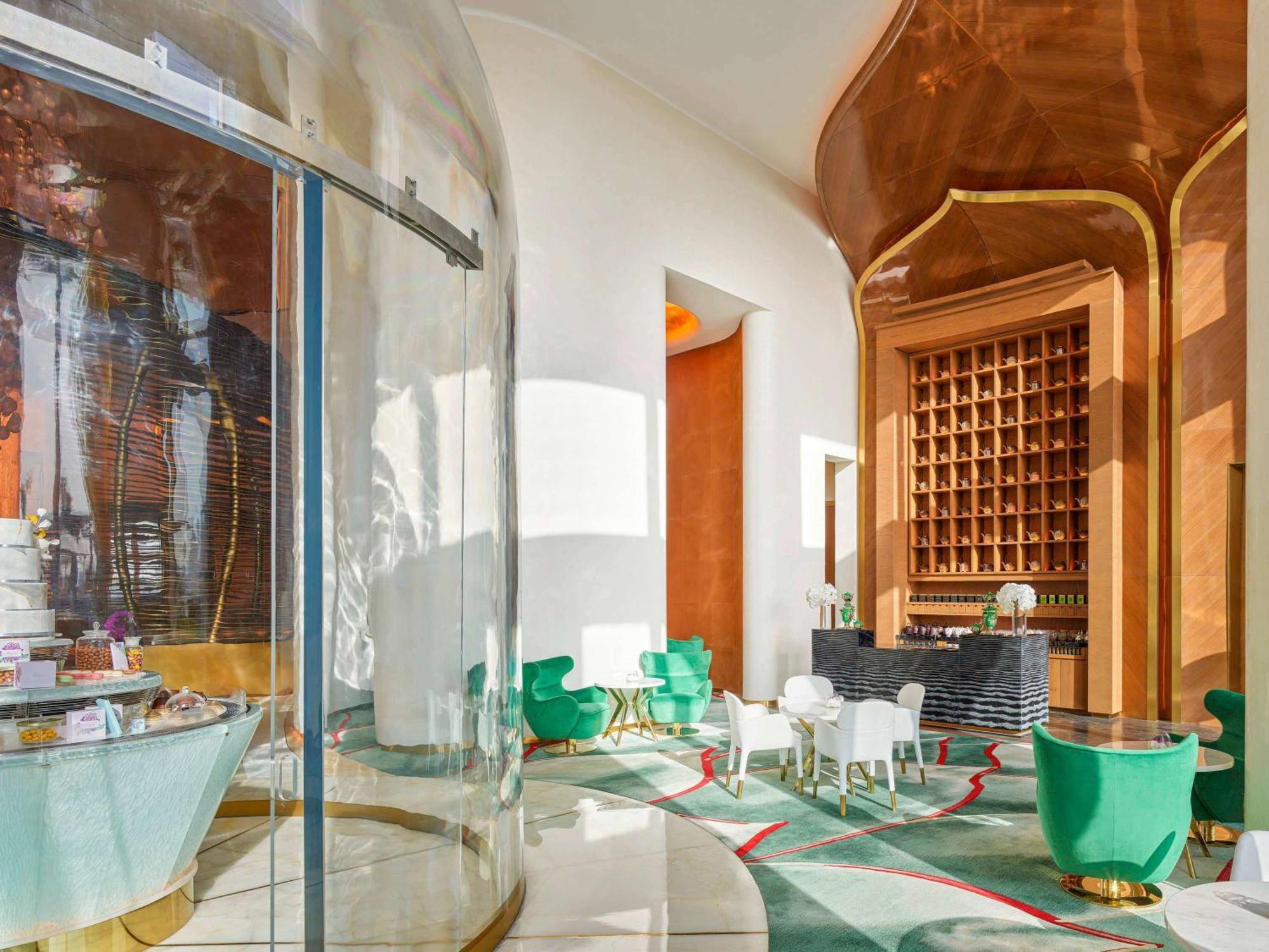 Fairmont Doha Otel Lusail Dış mekan fotoğraf The lobby